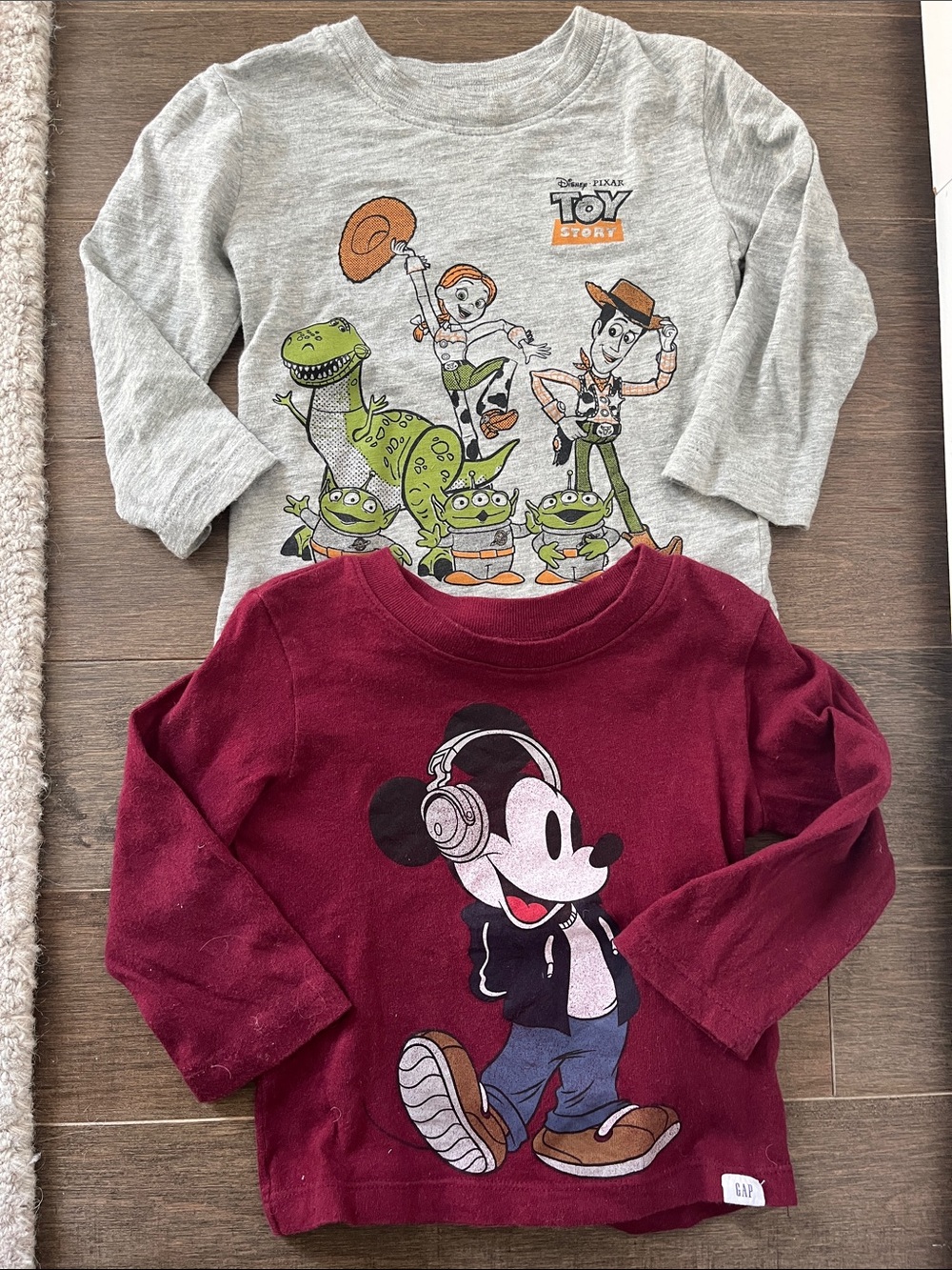 GAP Disney Pixar Toy Story Graphic Tee T-Shirt Bundle